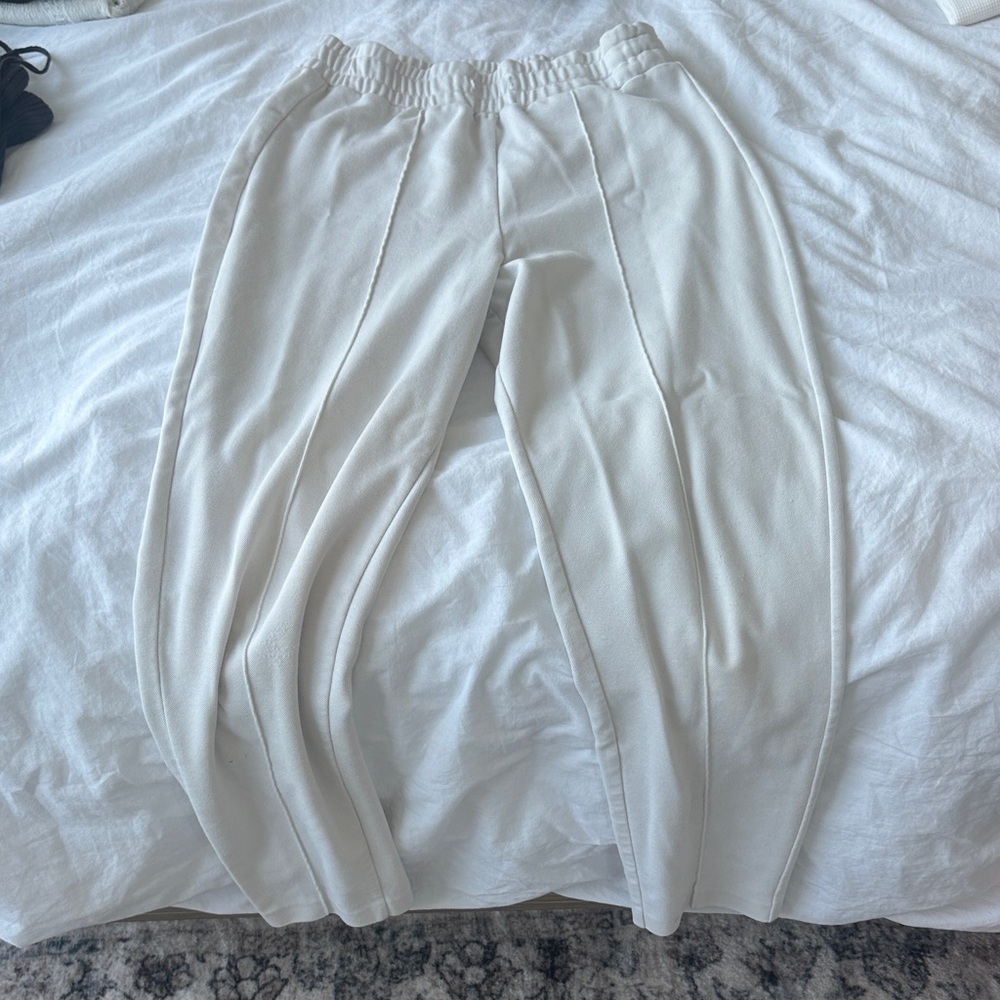 Mango Cream Sweatpants for Men